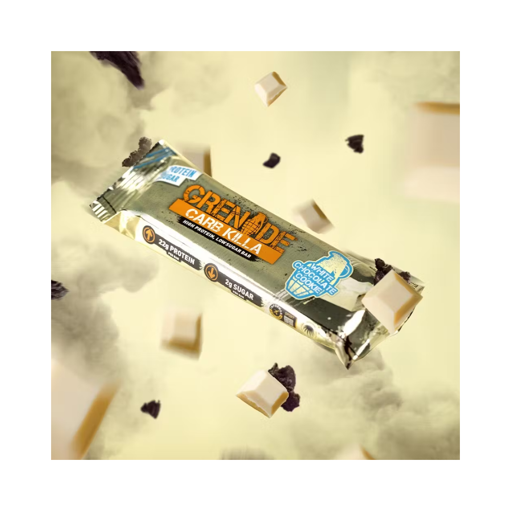 Barre Protéinée Carb Killa® Chocolat Blanc cookie