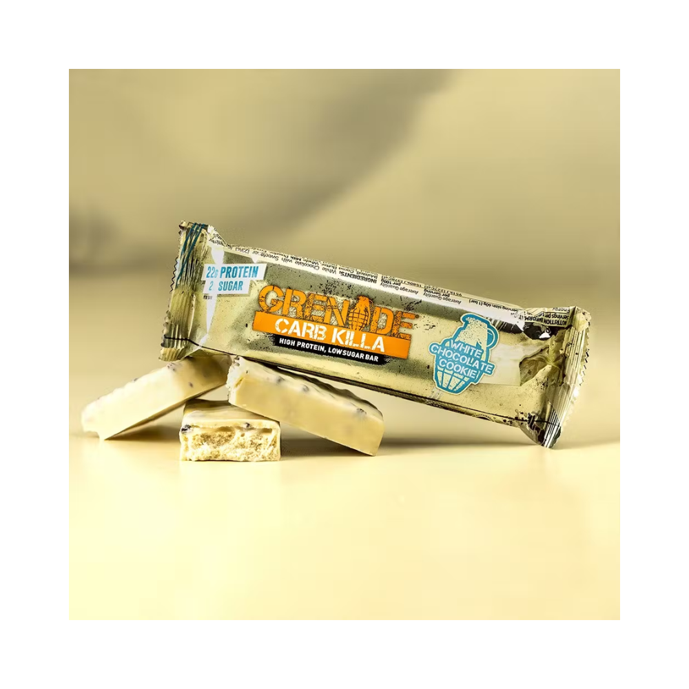 Barre Protéinée Carb Killa® Chocolat Blanc cookie