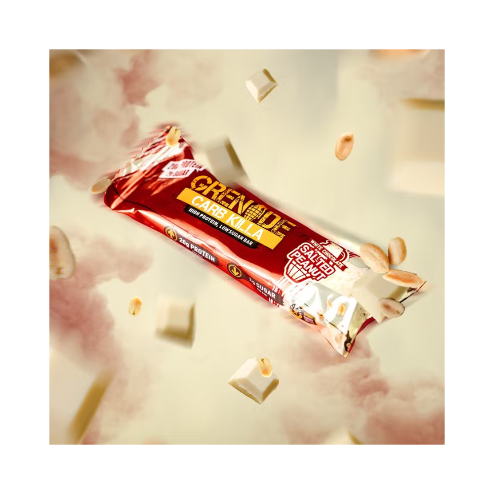 Barre Protéinée Carb Killa® Chocolat Blanc cacahuète