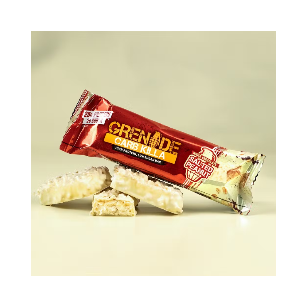 Barre Protéinée Carb Killa® Chocolat Blanc cacahuète