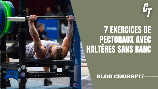 Pas de banc ? Pas de problème - 7 exercices de pectoraux avec haltères sans banc