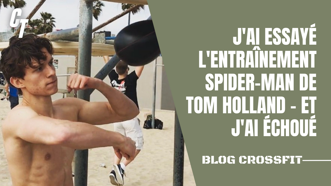 J'ai essayé l'entraînement Spider-Man de Tom Holland - et j'ai échoué
