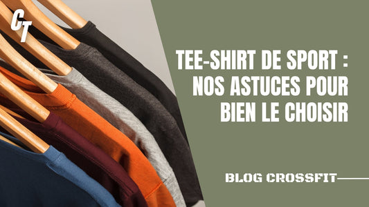 T-shirt de sport : nos astuces pour bien le choisir | Charlie Tango Fitness